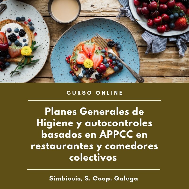 Curso Planes Generales de Higiene y autocontroles basados en APPCC en restaurantes y comedores colectivos
